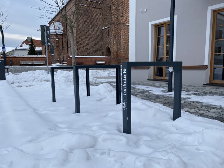 Ladepunkt Radfahrer Markt Geisenhausen